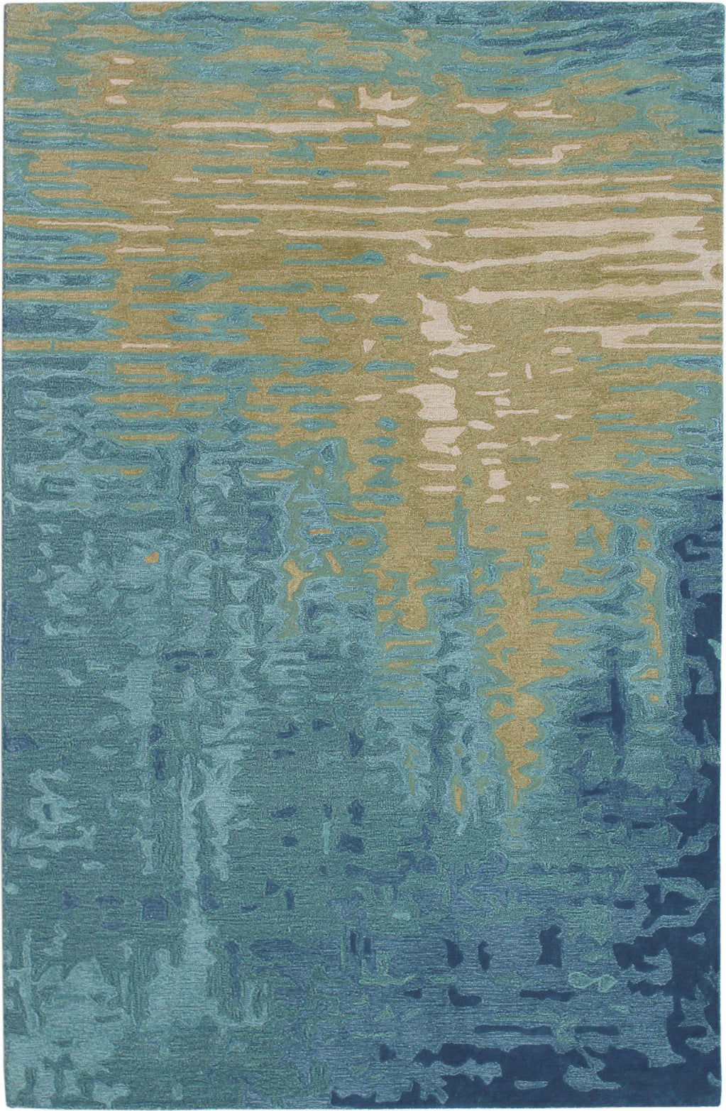 Ocean Reflection Rug Trans Ocean Corsica Water Blush Area Rug by Liora Manne – Incredible ...