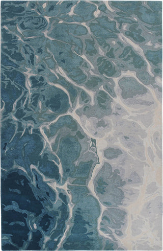 Trans Ocean Corsica 9146/03 Water Blue Area Rug Main Image