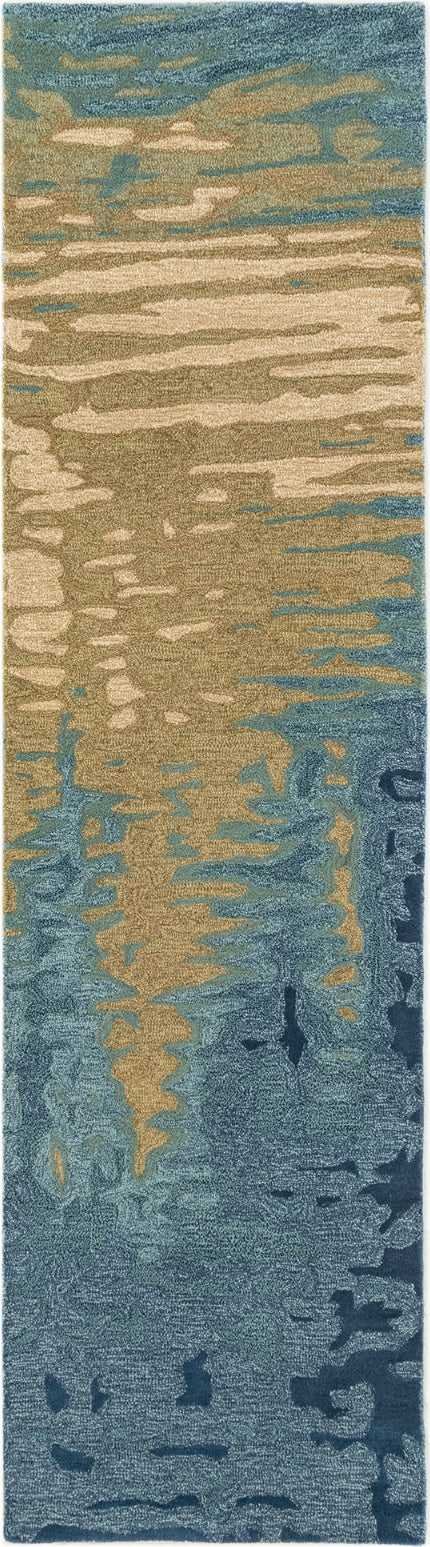 Ocean Reflection Rug Trans Ocean Corsica 9143/04 Reflection Area Rug – Incredible Rugs and Decor
