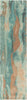 Trans Ocean Corsica 9144/06 Waterfall Patina Area Rug Runner Image