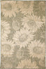 Trans Ocean Carmel 8483/06 Sunflower Field Green Area Rug main image