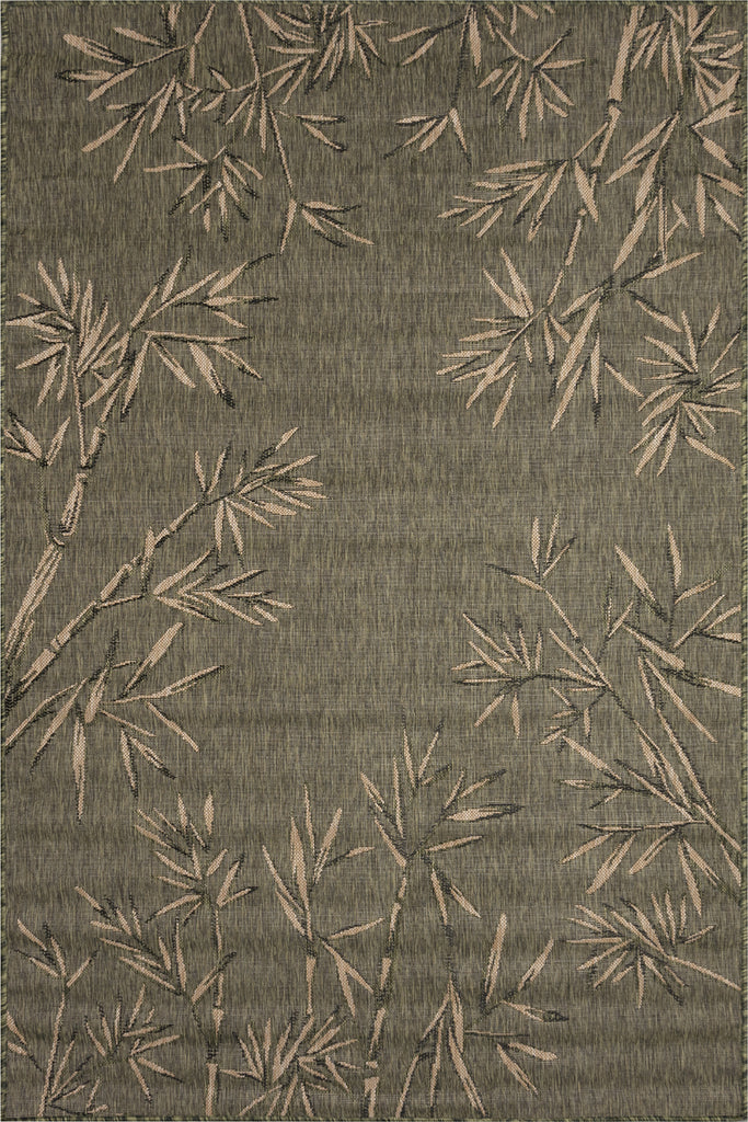 Trans Ocean Carmel 8488/06 Bamboo Border Green Area Rug main image