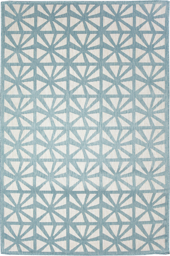 Trans Ocean Carmel 8489/04 Tonga Tile Aqua Area Rug main image