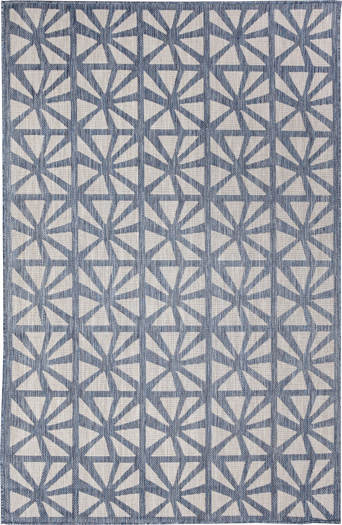 Trans Ocean Carmel 8489/33 Tonga Tile Navy Area Rug main image