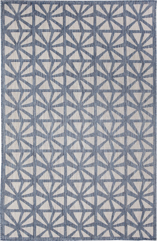 Trans Ocean Carmel 8489/33 Tonga Tile Navy Area Rug main image