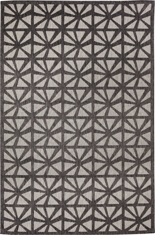 Trans Ocean Carmel 8489/48 Tonga Tile Black Area Rug main image