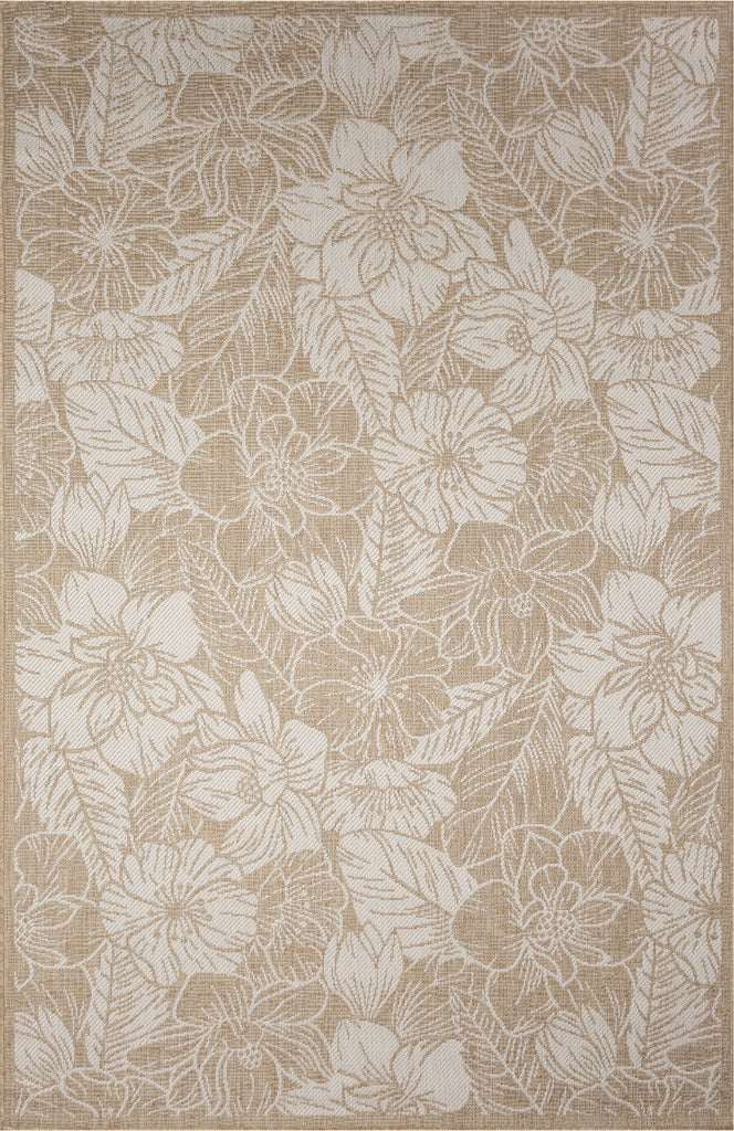 Trans Ocean Carmel 8491/12 Botanical Sand Area Rug main image