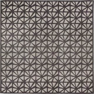 Trans Ocean Carmel 8489/48 Tonga Tile Black Area Rug Switch