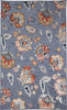 Trans Ocean Canyon 9370/33 Ornamental Flower Navy Area Rug main image