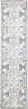 Trans Ocean Canyon 9375/33 Floral Tile Navy Area Rug Runner Image