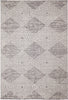 Trans Ocean Dunes 6688/38 Modern Diamond Silver Area Rug main image