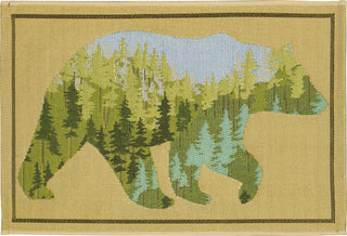 Trans Ocean Esencia 9592/12 Bear Mountain Natural Area Rug 