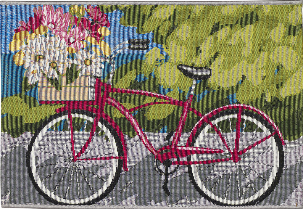 Trans Ocean Esencia 9600/03 Summer Ride Blue Area Rug 