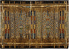 Trans Ocean Esencia 8057/09 Tribal Stripe Gold Area Rug 