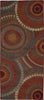 Trans Ocean Esencia 8035/17 Circles Saffron Area Rug main image