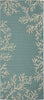 Trans Ocean Esencia 9575/04 Coral Edge Aqua Area Rug main image