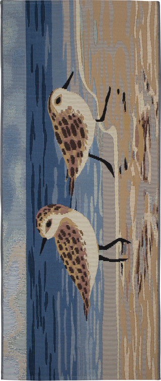 Trans Ocean Esencia 9584/12 Sandpipers Area Rug main image