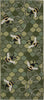 Trans Ocean Esencia 9585/06 Bee Free Green Area Rug main image