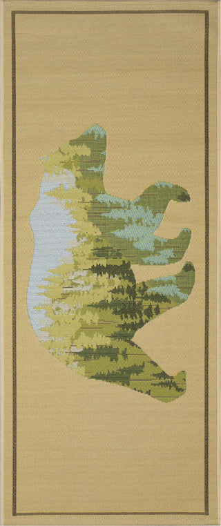 Trans Ocean Esencia 9592/12 Bear Mountain Natural Area Rug main image