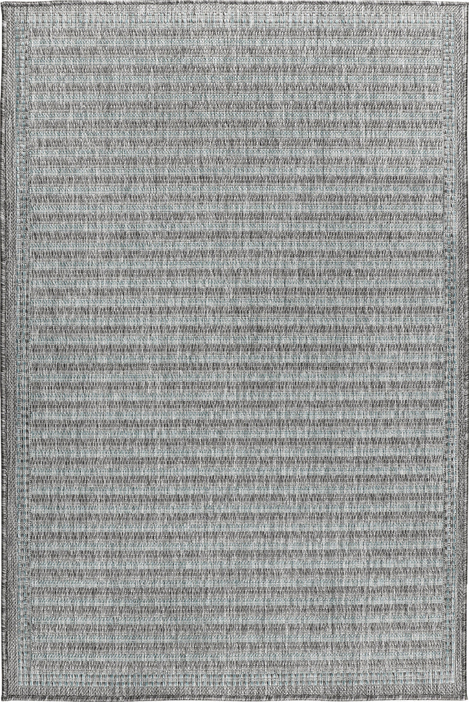 Trans Ocean Malibu 8223/04 Simple Border Aqua Area Rug main image