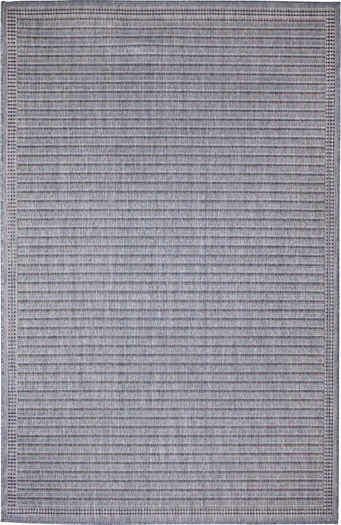 Trans Ocean Malibu 8223/33 Simple Border Navy Area Rug main image