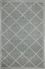 Trans Ocean Malibu 8225/06 Checker Diamond Green Area Rug main image