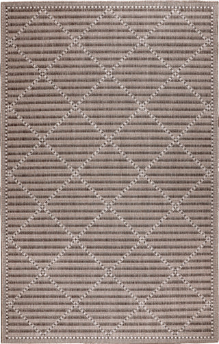 Trans Ocean Malibu 8225/12 Checker Diamond Neutral Area Rug main image