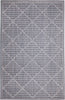 Trans Ocean Malibu 8225/33 Checker Diamond Navy Area Rug main image