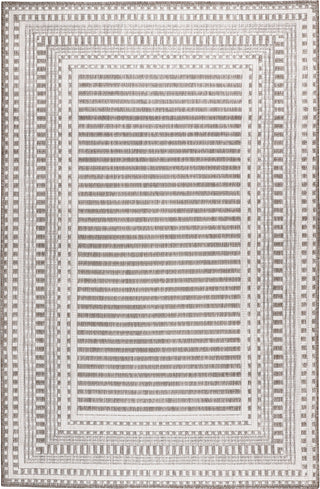 Trans Ocean Malibu 8228/12 Etched Border Neutral Area Rug main image