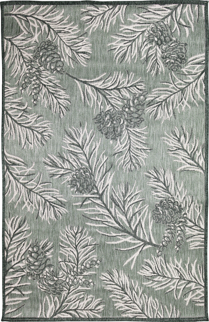 Trans Ocean Malibu 8234/06 Pine Green Area Rug main image