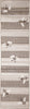 Trans Ocean Malibu 8215/12 Sweet Bees Neutral Area Rug Runner Image