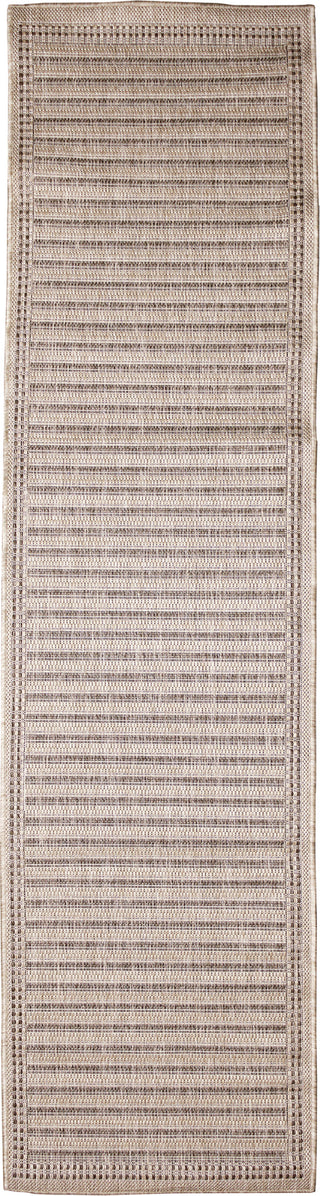 Trans Ocean Malibu 8223/12 Simple Border Neutral Area Rug Runner Image