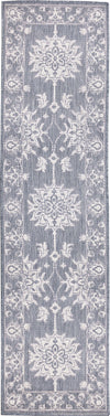 Trans Ocean Malibu 8224/33 Kashan Slate Area Rug Runner Image