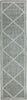 Trans Ocean Malibu 8225/06 Checker Diamond Green Area Rug Runner Image