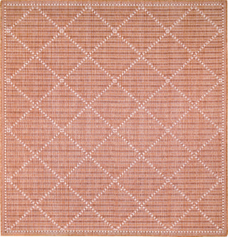 Trans Ocean Malibu 8225/17 Checker Diamond Clay Area Rug Switch