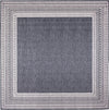 Trans Ocean Malibu 8228/33 Etched Border Navy Area Rug Switch