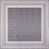 Trans Ocean Malibu 8228/47 Etched Border Charcoal Area Rug Switch