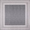 Trans Ocean Malibu 8228/47 Etched Border Charcoal Area Rug Switch
