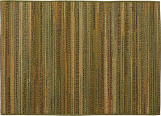 Trans Ocean Marina 8052/06 Stripes Green Area Rug by Liora Manne 