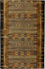 Trans Ocean Esencia 8057/09 Tribal Stripe Gold Area Rug 