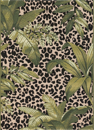 Trans Ocean Marina 8056/06 Safari Green Area Rug main image