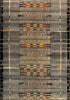 Trans Ocean Esencia 8057/48 Tribal Stripe Black Area Rug main image