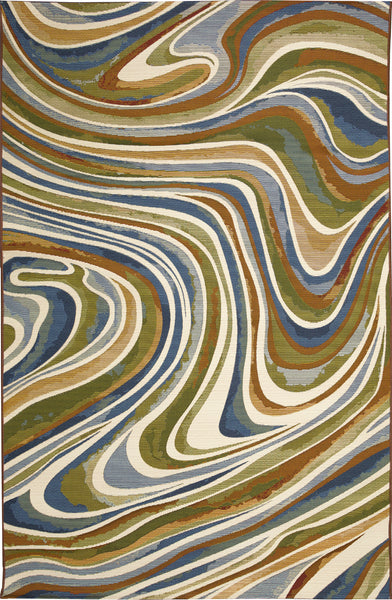 Trans Ocean Marina 8150/44 Tides Multi Area Rug – Incredible Rugs and Decor
