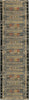 Trans Ocean Esencia 8057/48 Tribal Stripe Black Area Rug Runner Image