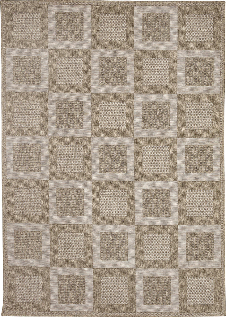 Trans Ocean Orly 6483/12 Squares Natural Area Rug main image