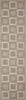 Trans Ocean Orly 6483/12 Squares Natural Area Rug Runner Image