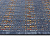 Trans Ocean Avena 7459/33 Mosaic Stripe Denim Area Rug Pile Image