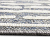 Trans Ocean Cove 6739/03 Bamboo Blue Area Rug Pile Image