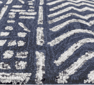 Trans Ocean Cyprus 7880/33 Batik Navy Area Rug by Liora Manne 