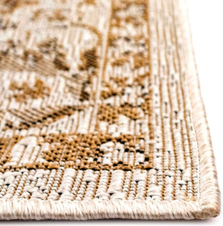 Trans Ocean Carmel 8418/12 Vintage Floral Natural Area Rug by Liora Manne 